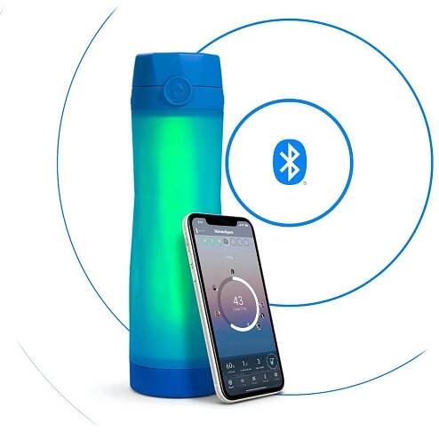 Inteligentní láhev HidrateSpark V3 Spark 592 ml - modrá