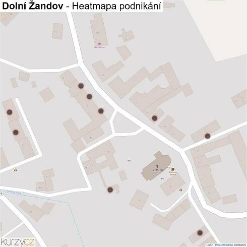 Dolní Žandov - mapy | Kurzy.cz
