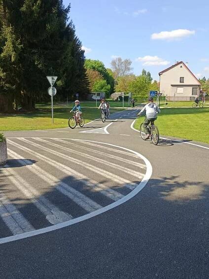 Dopravní hřiště JH 7.5.2025 - Oficiální stránky Základní školy a Mateřská školy Stráž nad Nežárkou