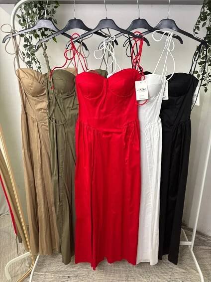 Šaty elegantní na ramínka dámské (S/M/L ONE SIZE) ITALSKÁ MÓDA IMPLP2463170012