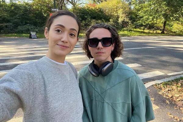 Emmy Rossum Reunites with Shameless Costar Ethan Cutkosky: âThis Brings Me So Much JoyâÂ 