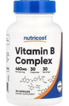 Nutricost Vitamin B Complex (30 Kapsla)