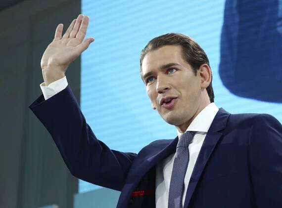 Kurz je optimistický, že nová rakúska koalícia vydrží celé funkčné obdobie. Zdroj: TASR / AP