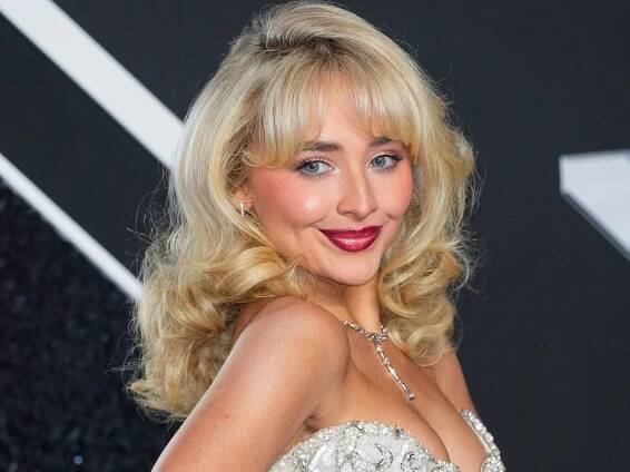 Sabrina Carpenter Put Her Signature Lipstick Marks on Her Manicure—See the Photos