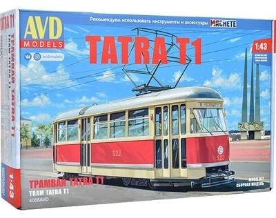 AVD Stavebnice Tatra T1 tramvaj 1:43 od 1 995 Kč - Heureka.cz