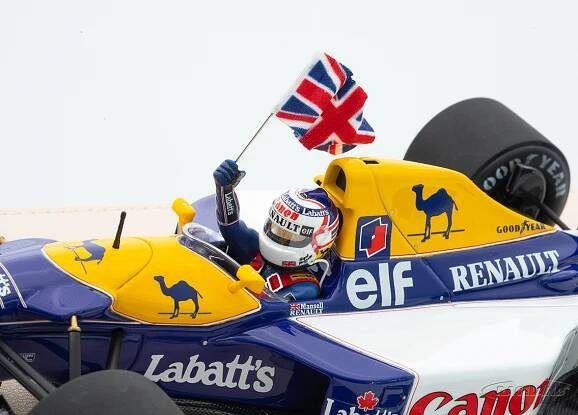 Williams FW14b Renault V10 F1 Canon Sieger GP England Weltmeister 1992 Bild 4