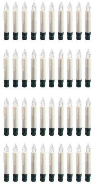 DecoKing - Bezdrátové LED svíčky na vánoční stromek