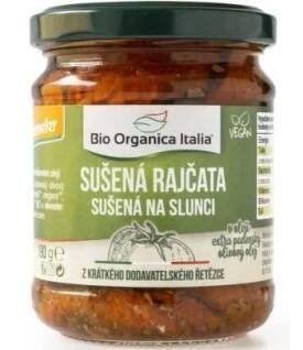 Bio organica italia Rajčata sušená v olivovém oleji BIO 190 g