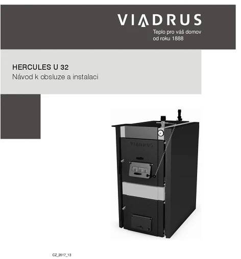 Viadrus Hercules U32, 5 a 7 článků Návod na obsluhu | Manualzz