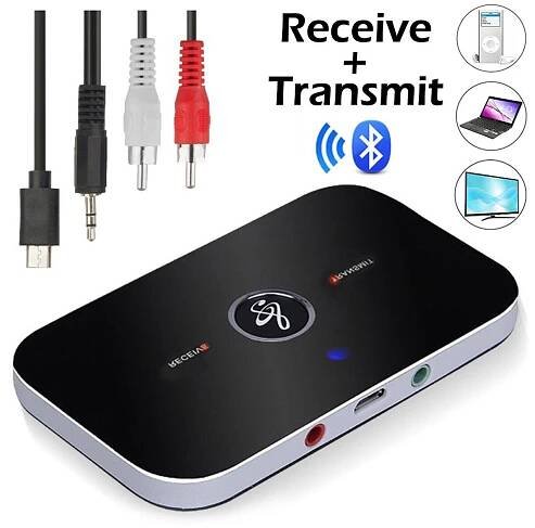 Bluetooth vysílač a přijímač bezdrátový adaptér pro domácí stereo/reproduktory