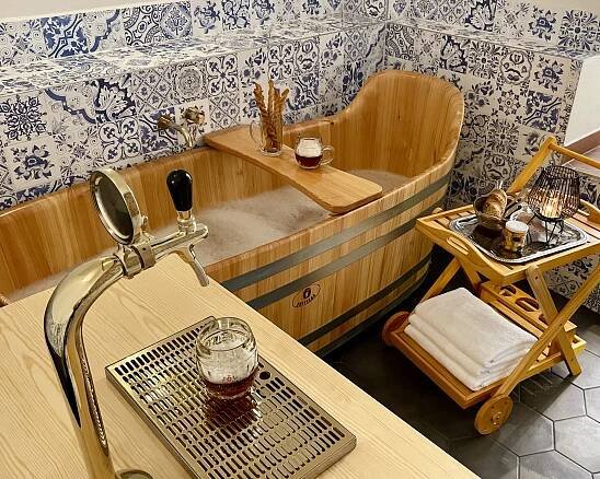 Privátní wellness s finskou saunou a pivní lázní za 2 950 Kč Sušice I Pivní lázně & Wellness Bašta • Firmy.cz