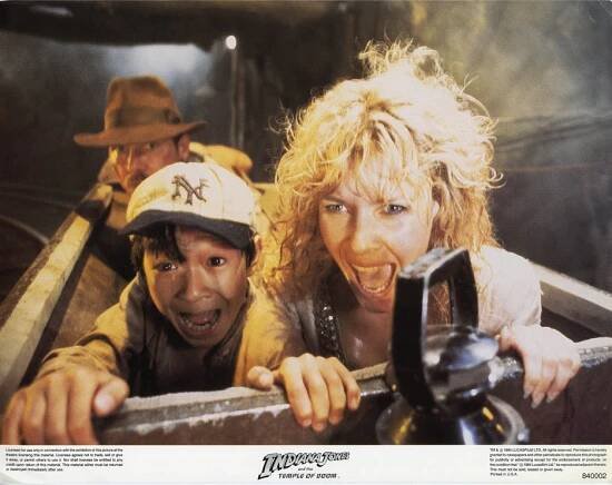Harrison Ford, Ke Huy Quan, Kate Capshaw - Indiana Jones a Chrám zkázy - Fotosky