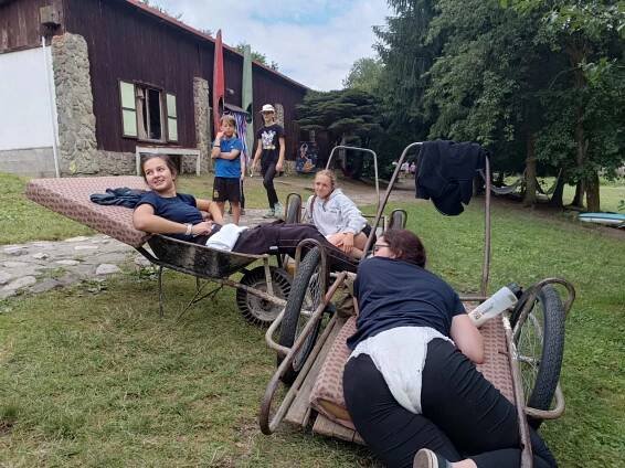 7. den - Plátěná osada