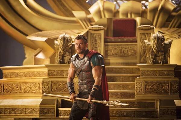 Chris Hemsworth as Thor in "Thor: Ragnarok"