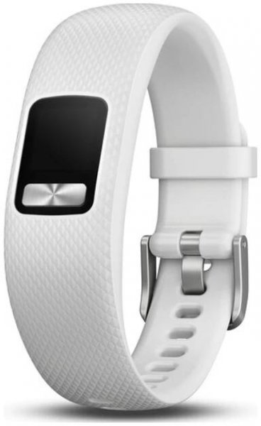 Silikonový řemínek Garmin (pro Vívofit 4), bílý, velikost S/M, 010-12640-12