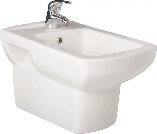 Olsen Spa Nero závěsný bidet 36 × 53,4 × 32,5 cm keramika bílý OLKGNE02BDE00