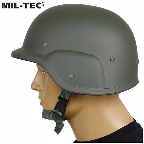 Vojenská přilba Mil-Tec US Army M88 Fritz/Pasgt Combat ASG Plastic Olive za 461.00CZK - Allegro