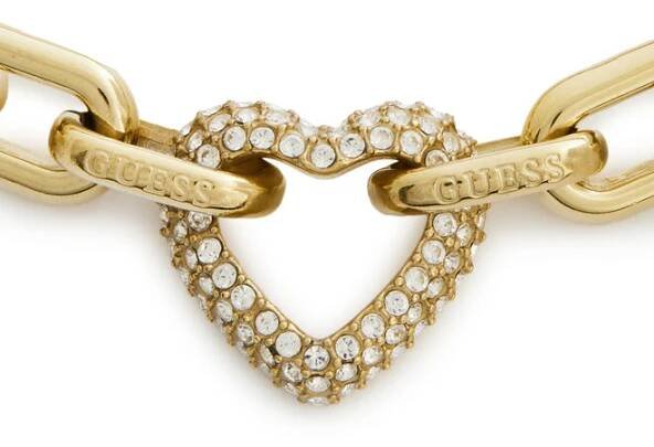 Náramek Guess JUBB05 016JW Zlatá