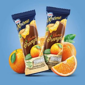 Nestle Ice Cream Orange Packaging Featured