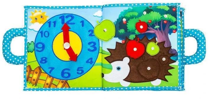 Interaktivní dětská knížka Quiet Book Piqipi | Nejbaby.cz