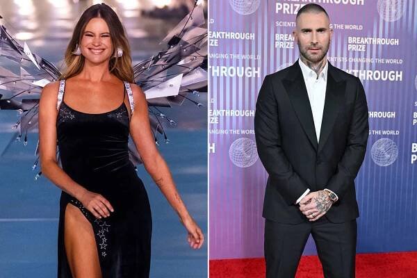 Adam Levine Hypes Up Wife Behati Prinsloo on Victoria's Secret Runway: 'Your Grace and Power Is Astounding'