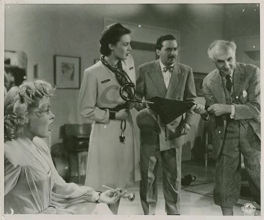 Doris Söderström, Gaby Stenberg, Stig Järrel, Olof Winnerstrand - Gomorron Bill! - Z filmu