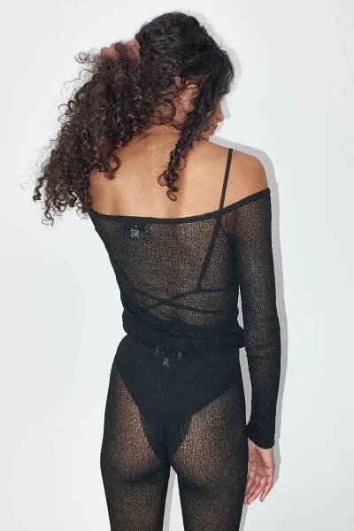 Zoe Black Top | Designed & Handmade in Europe