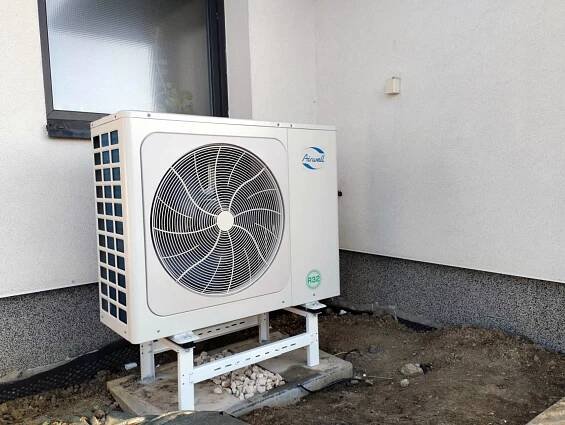 Tepelné čerpadlo RD Skalice u Frýdku Místku (10 kW) - Airwell