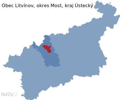 Litvínov v kraji Ústecký