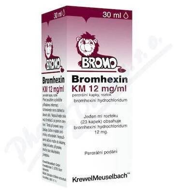 Bromhexin 12 KM-kapky por.gtt.sol.30ml