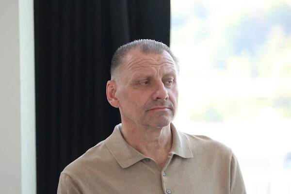 Tisková konference k seriálu Místo zločinu Zlín v obchodním domě ve Zlíně. Radek Holub