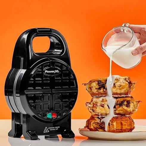 PowerXL Waffle Star Waffeleisen inkl. Rezeptheft GRATIS