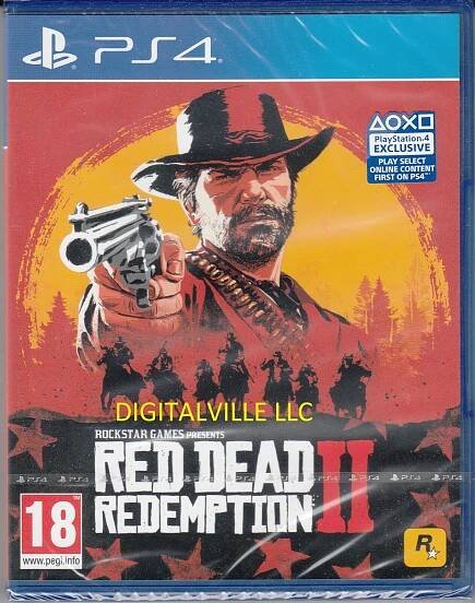 Red Dead Redemption 2 PS4 zbrusu nové továrně zapečetěno