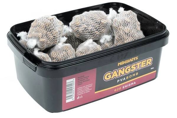 Mikbaits Gangster PVA Bomb 15ks G20 Enigma