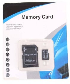 mikro SDHC karta 128GB, rychlá + adaptér - Elektro