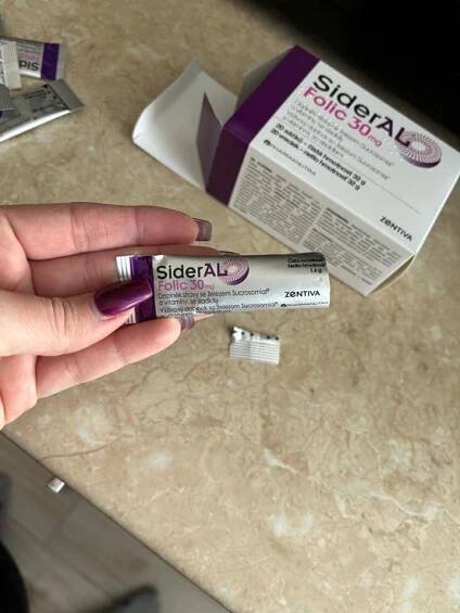 Recenzie SiderAL® Folic 30 mg - Recenzie/hodnotenia, Kde kúpiť - Modrý koník