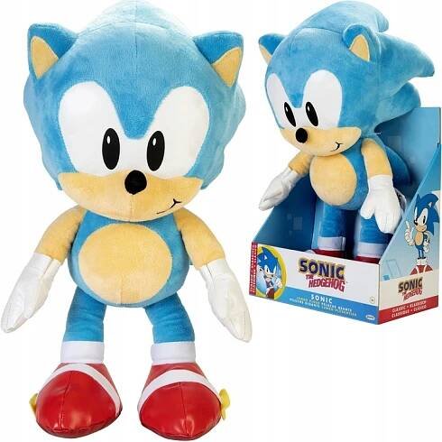 PLYŠÁK SONIC THE HEDGEHOG DELUXE SONIC 46 CM VELKÁ HRAČKA