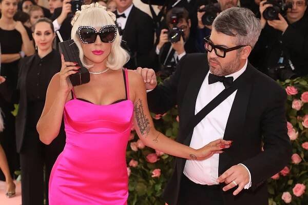 Lady Gaga and Brandon Maxwell