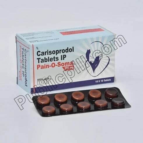 Pain O Soma 350 Mg (Carisoprodol)