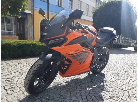Monza R125 oranžová - EURO 5