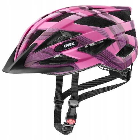 DÁMSKÁ CYKLISTICKÁ PŘILBA UVEX AIR WING CC, vel. 52-57 cm, růžová matná
