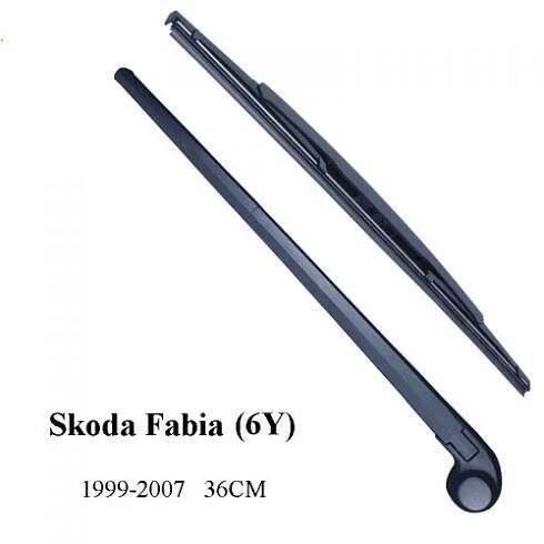 Zadní stěrač komplet 365mm ŠKODA FABIA I (6Y) 1999-2007 kombi 6Y9955435A 6Y9955704A 6Y9955707A