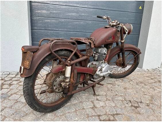 Motocykl Gima - Atelier Fiala