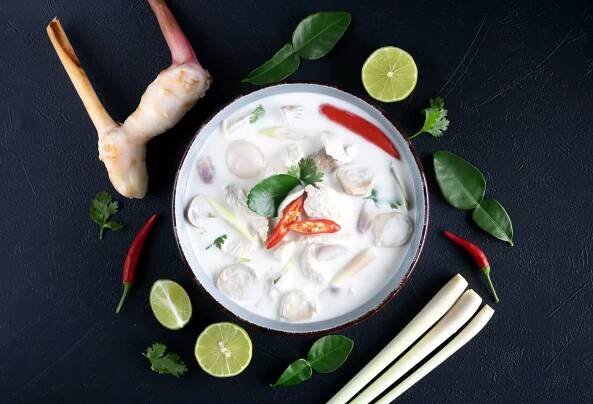 Tom Kha Gai (Thai Coconut Soup) Recipe - The Coconut Mama