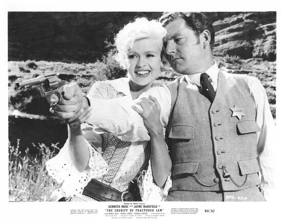 The Sheriff of Fractured Jaw - Fotosky - Jayne Mansfield, Kenneth More