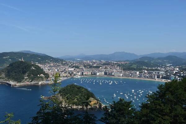 A perfect view on Donostia-San Sebastian