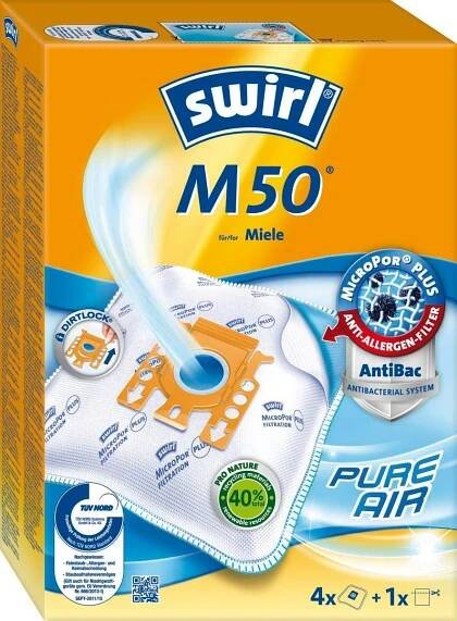 Swirl Sáčky do vysavačů M 50/4 MP Plus