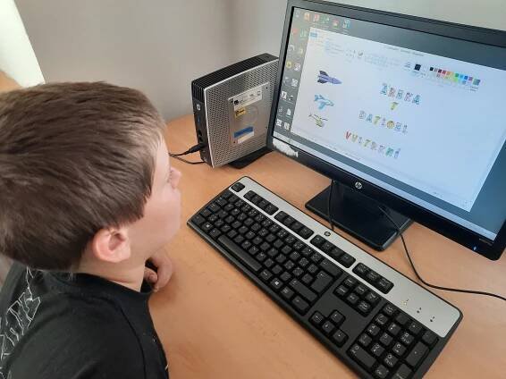 Základní škola Lomnice | Galerie - 4. třída - z hodin informatiky 