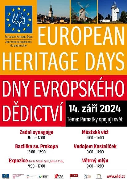 Dny evropského dědictví - Do třebíčských památek je vstup zdarma - TřebíčLive.cz - Akce v Třebíči a okolí
