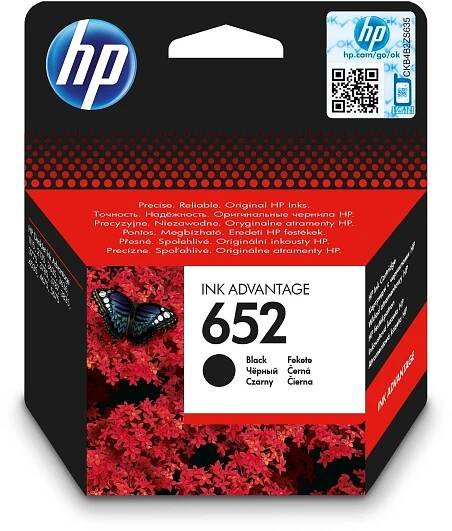 HP F6V25AE č. 652 černá